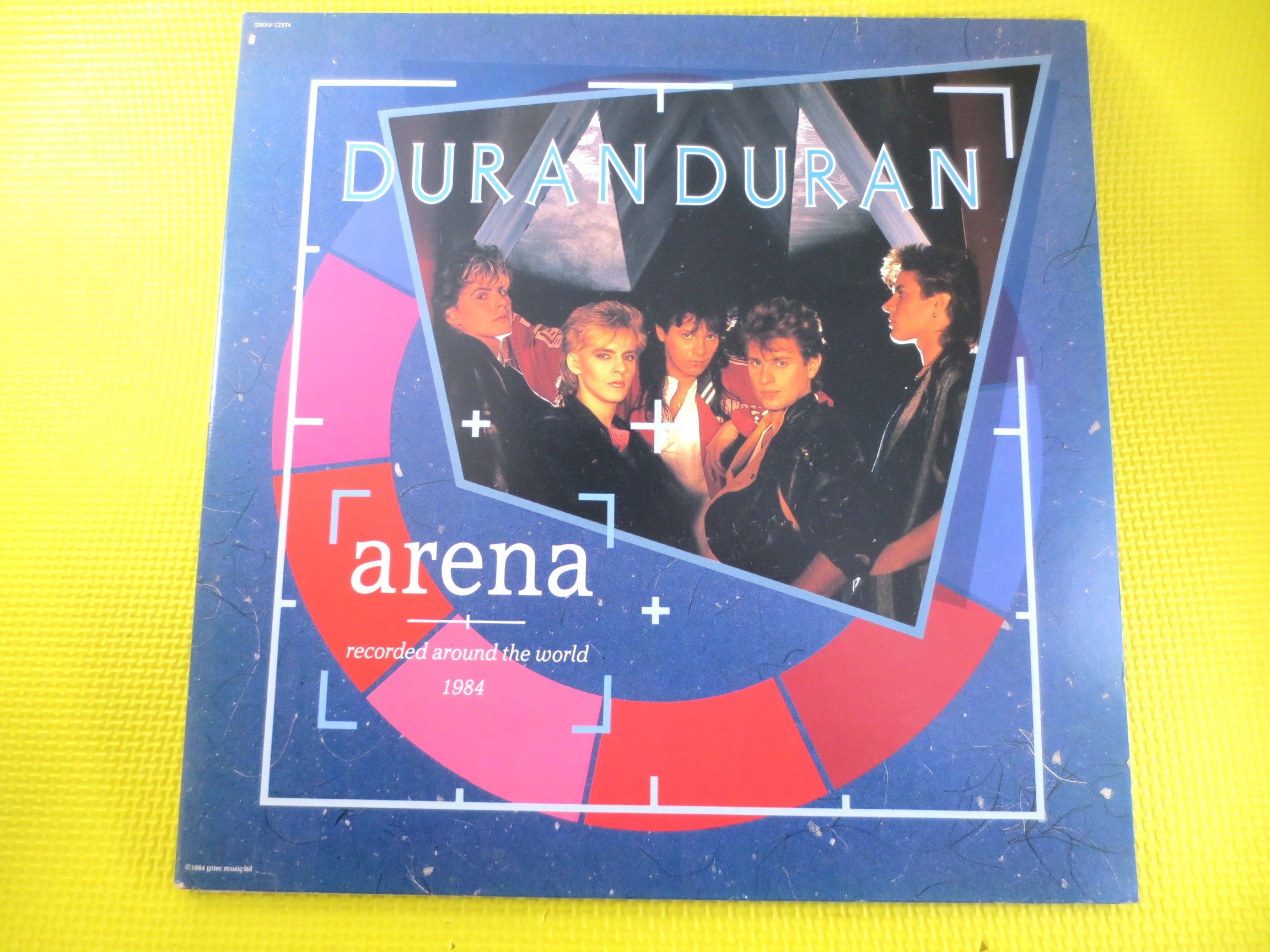 DURAN DURAN, Arena, Includes POSTER, Vintage Album, 1984 Record, Vinyl Lp