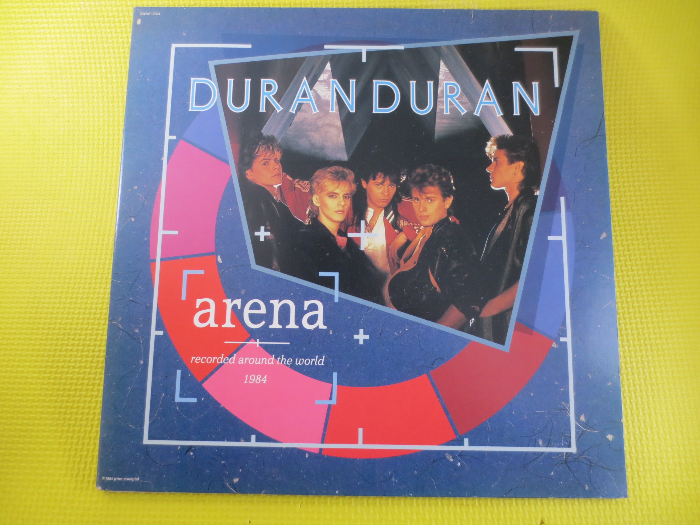 DURAN DURAN, Arena, Includes POSTER, Vintage Album, 1984 Record, Vinyl Lp