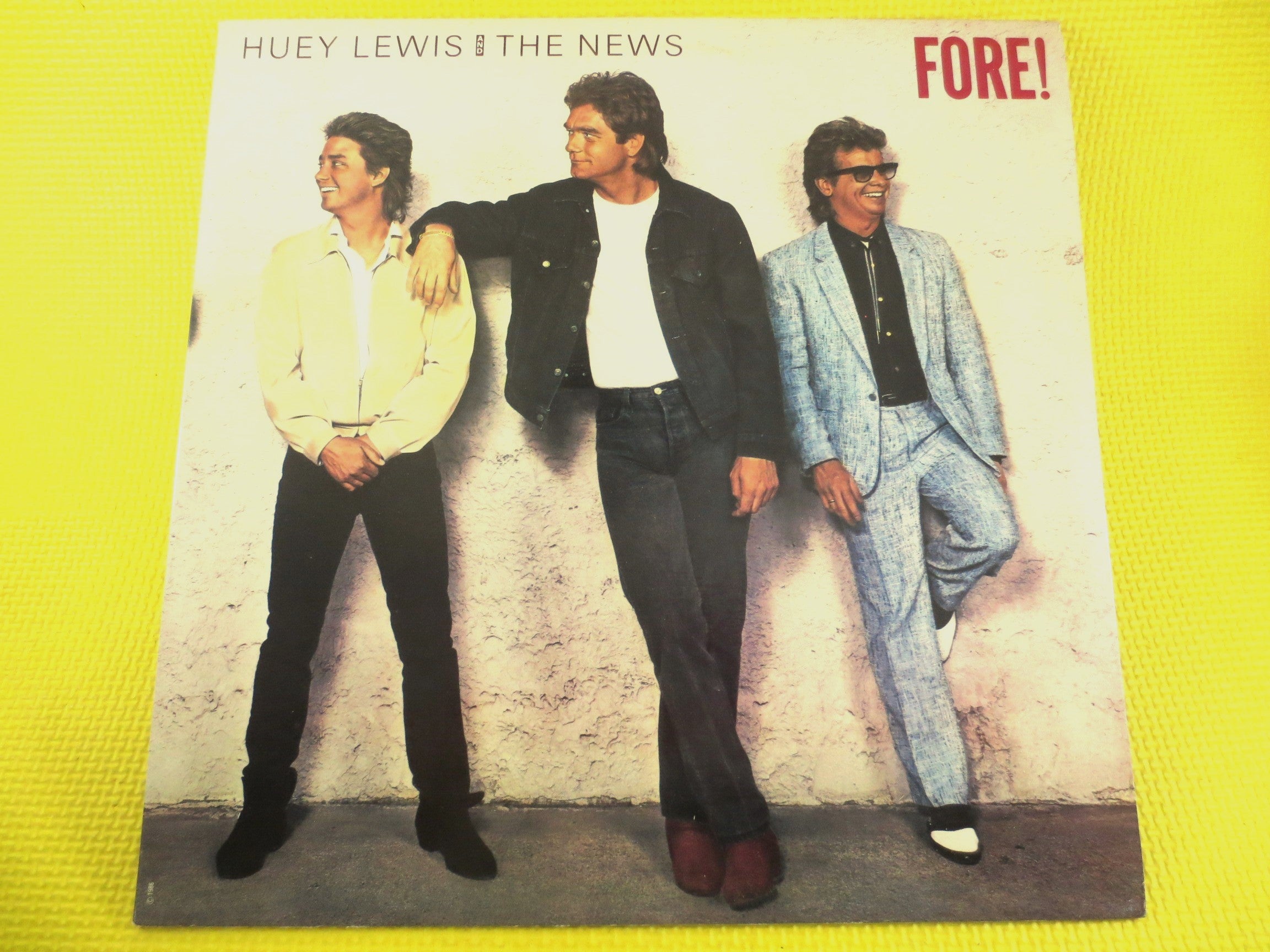 Huey Lewis and the News – Fore! (1986) Vinyl LP