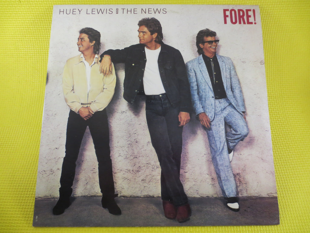 Huey Lewis and the News – Fore! (1986) Vinyl LP