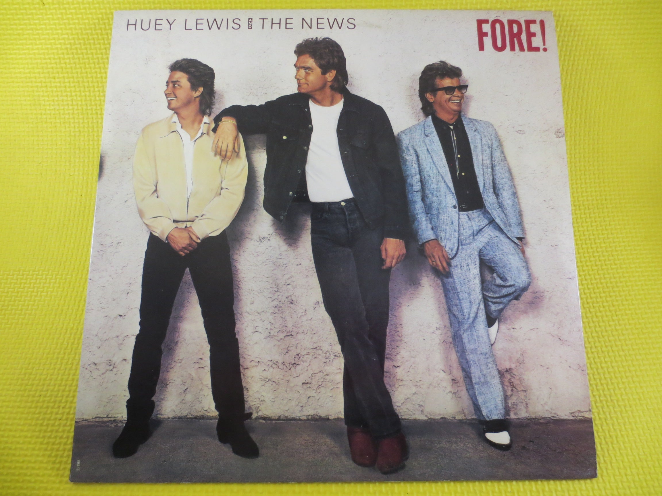 Huey Lewis and the News – Fore! (1986) Vinyl LP