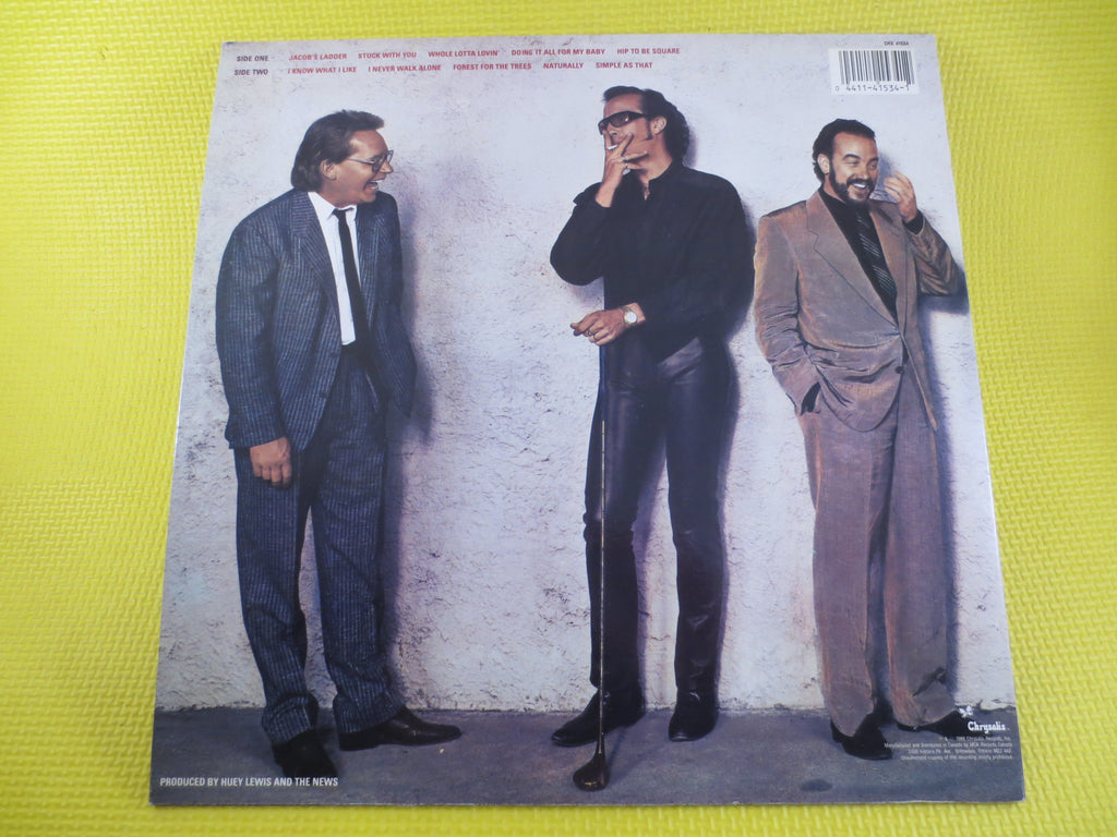 Huey Lewis and the News – Fore! (1986) Vinyl LP