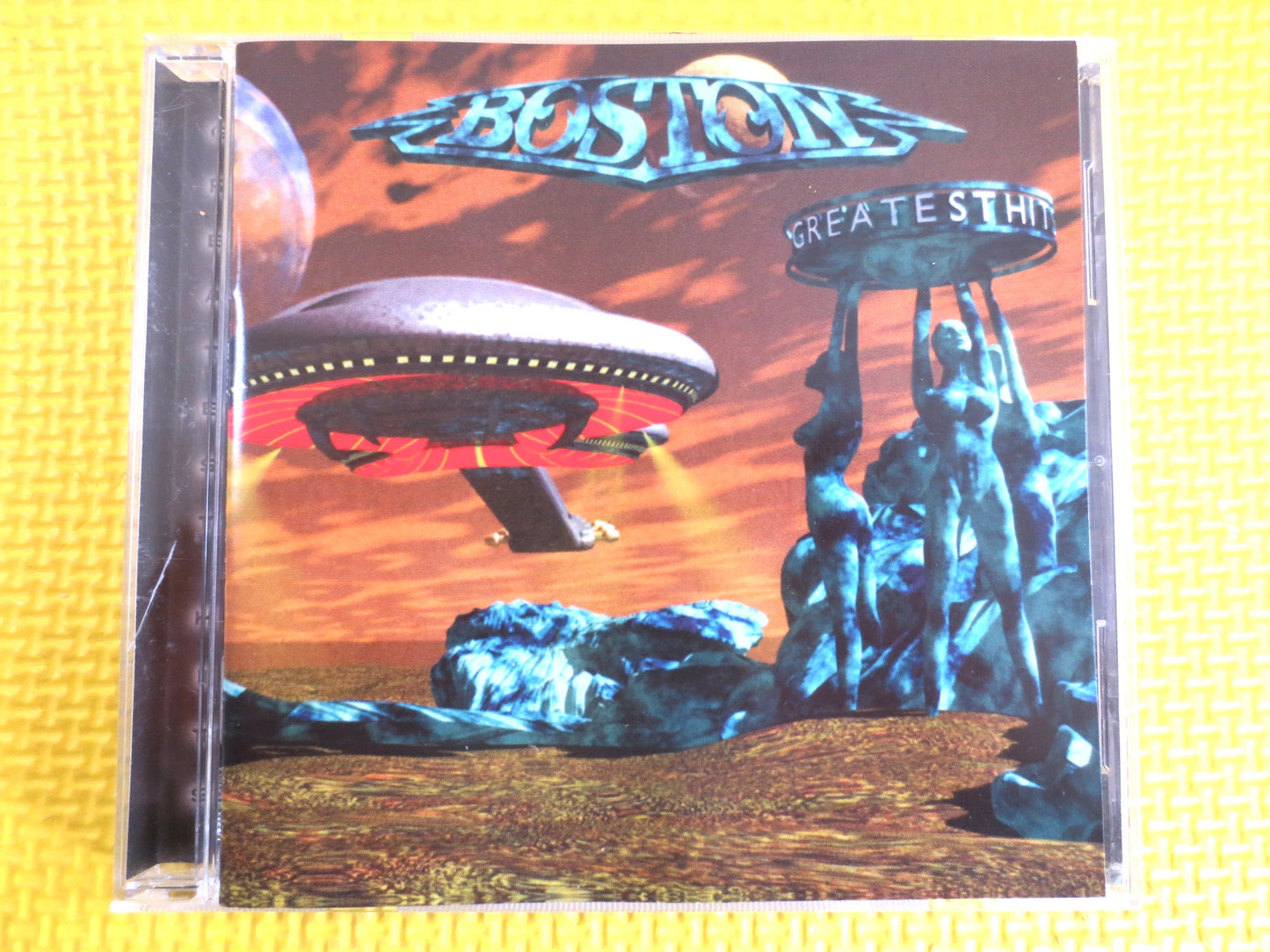 BOSTON, BOSTON Cd, Boston GREATEST Hits, Rock Cds, Music Cd, Boston Songs, Boston Album, Boston Hits, 70's Rock Cds, Vintage Cd, 1985 Compact Discs
