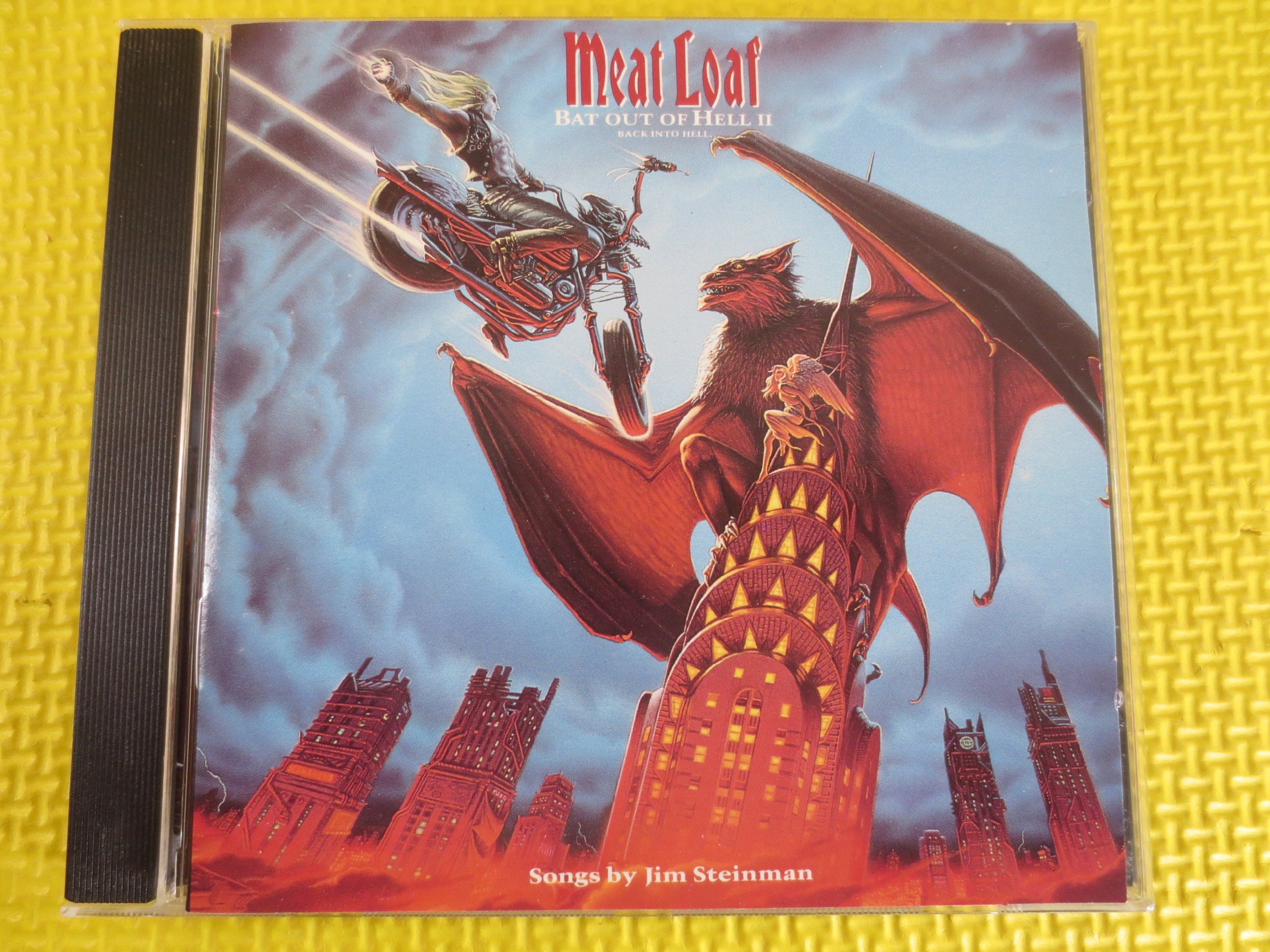 MEAT LOAF, Bat Out of Hell II, 1993 Compact Disc, Vintage Cd