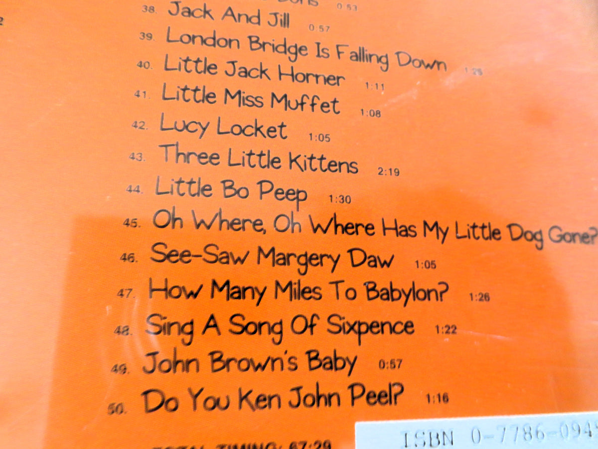 50 All-Time Children's Favorites, Volume 2 (2000) CD
