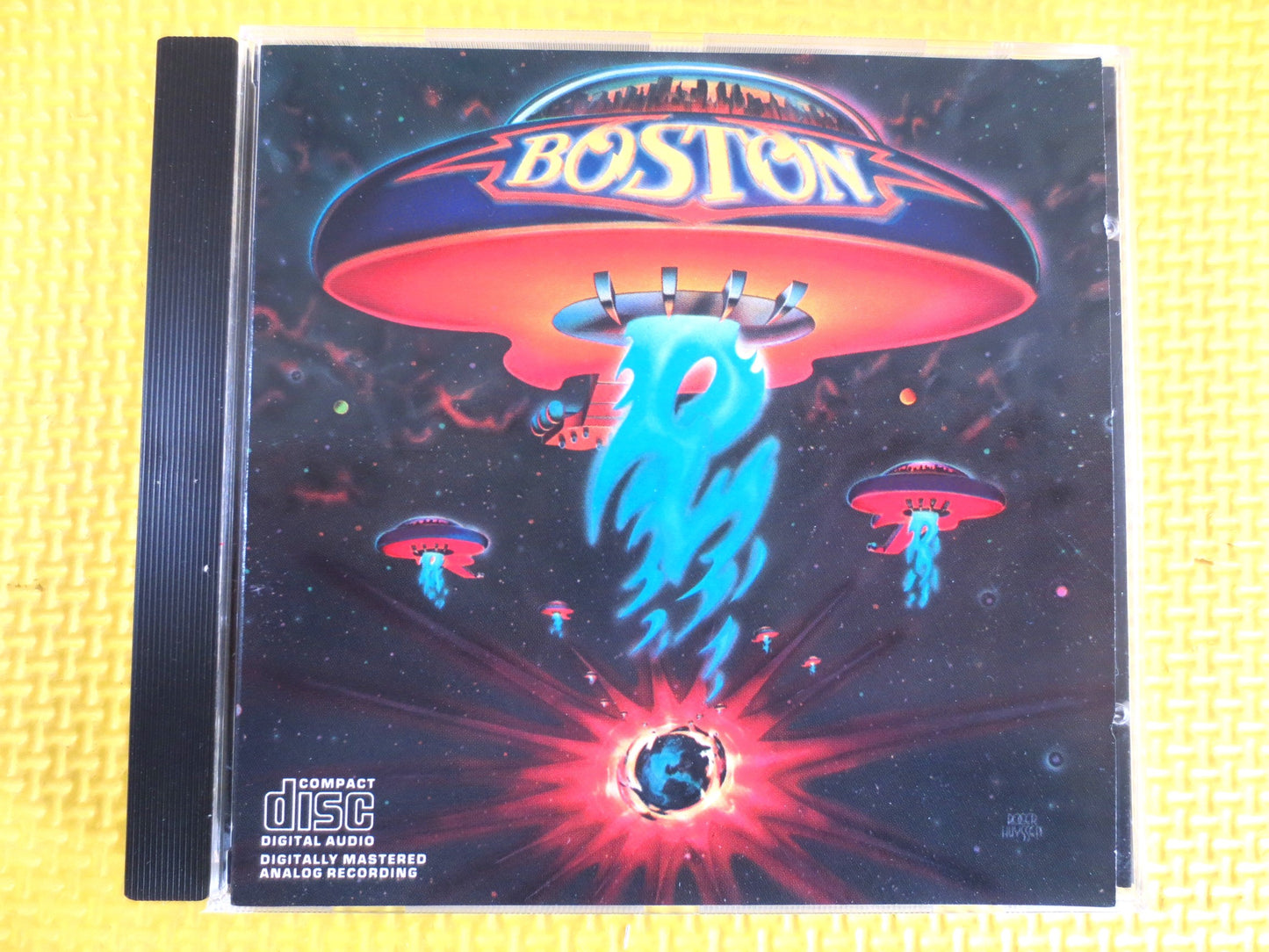 BOSTON, BOSTON Cd, Boston DEBUT, Rock Cds, Music Cd, Boston Songs, Boston Album, Boston Hits, 70's Rock Cds, Vintage Cd, 1985 Compact Discs