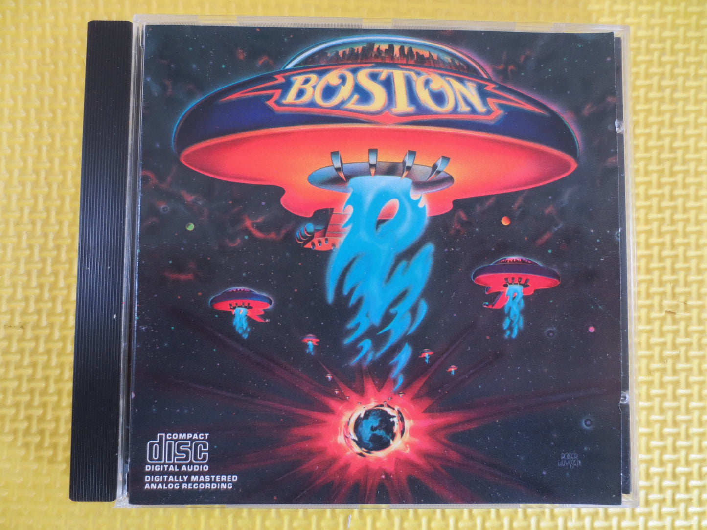BOSTON, BOSTON Cd, Boston DEBUT, Rock Cds, Music Cd, Boston Songs, Boston Album, Boston Hits, 70's Rock Cds, Vintage Cd, 1985 Compact Discs