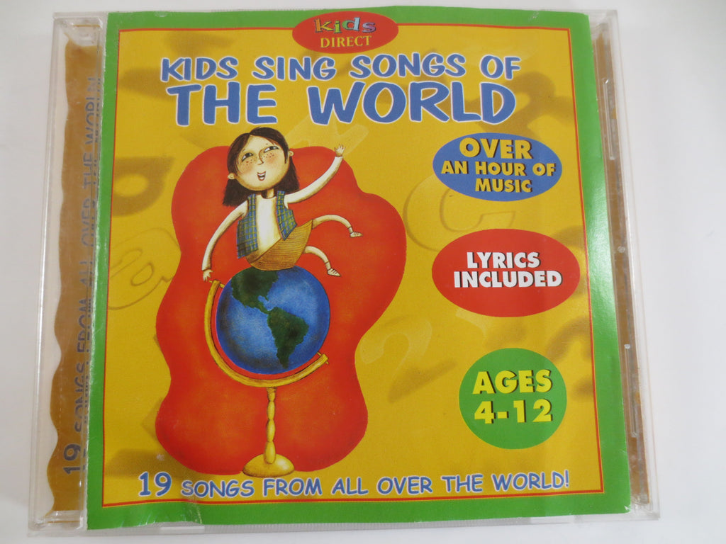 KIDS SING, SONGS of the World, Kids Cd, Lullabies Cd, Kids Compact Disc, Childrens Cd, Childrens Music, Kids Music Cd, Baby Cd, 2000 Cd