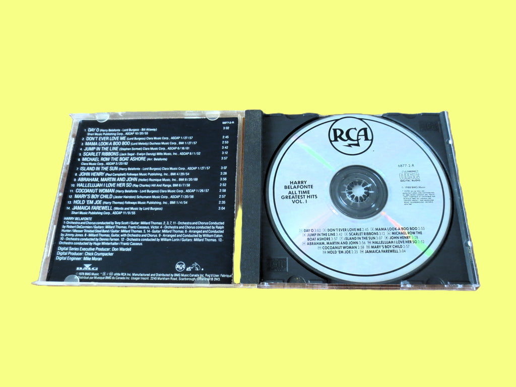 Harry Belafonte – All Time Greatest Hits Vol. I (1988) CD