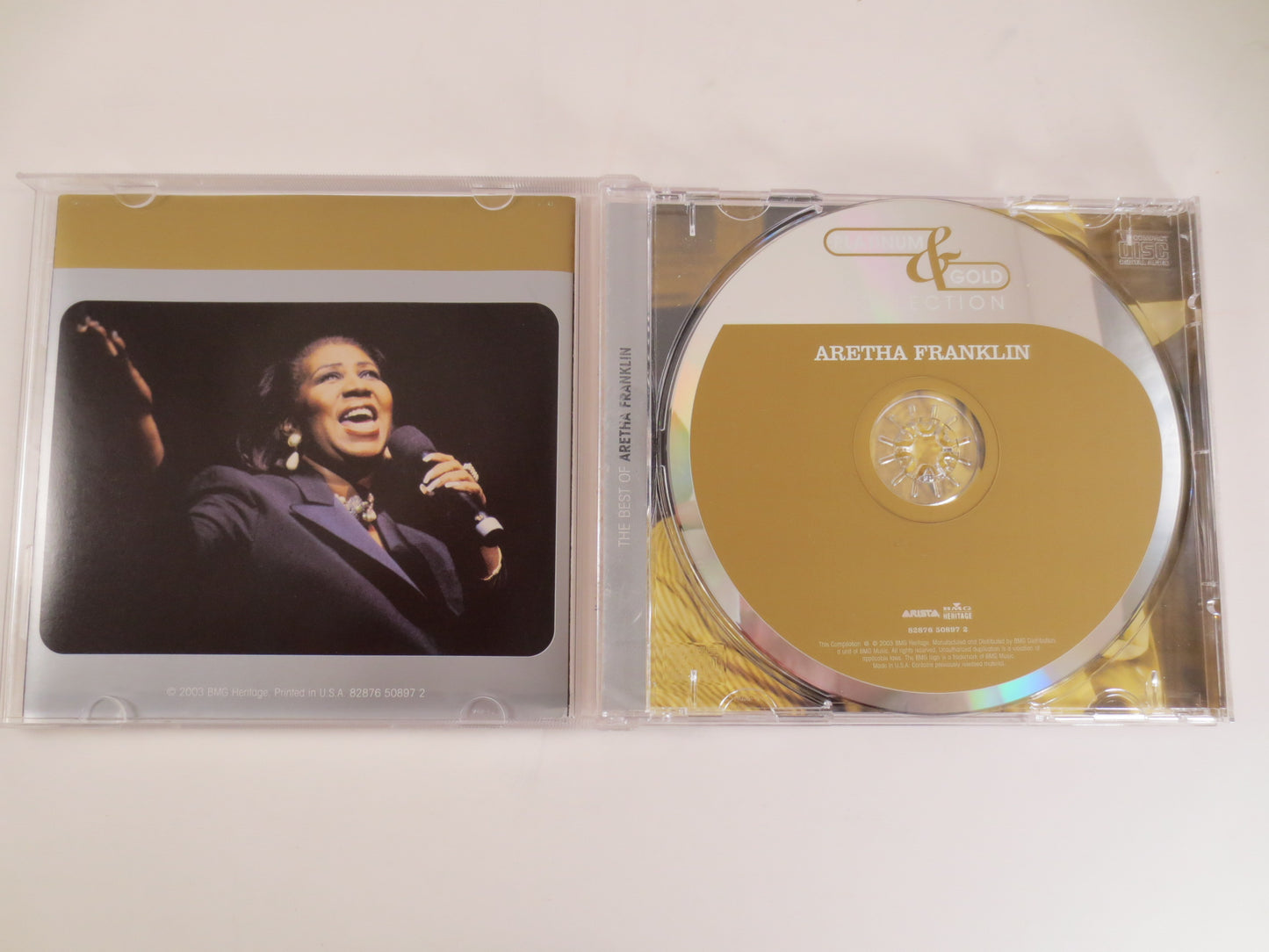 ARETHA FRANKLIN, GREATEST Hits, Aretha Franklin Cd, Soul Music Cd, Classic Soul Cd, Pop Cd, Vintage Cd's, 2003 Compact Disc