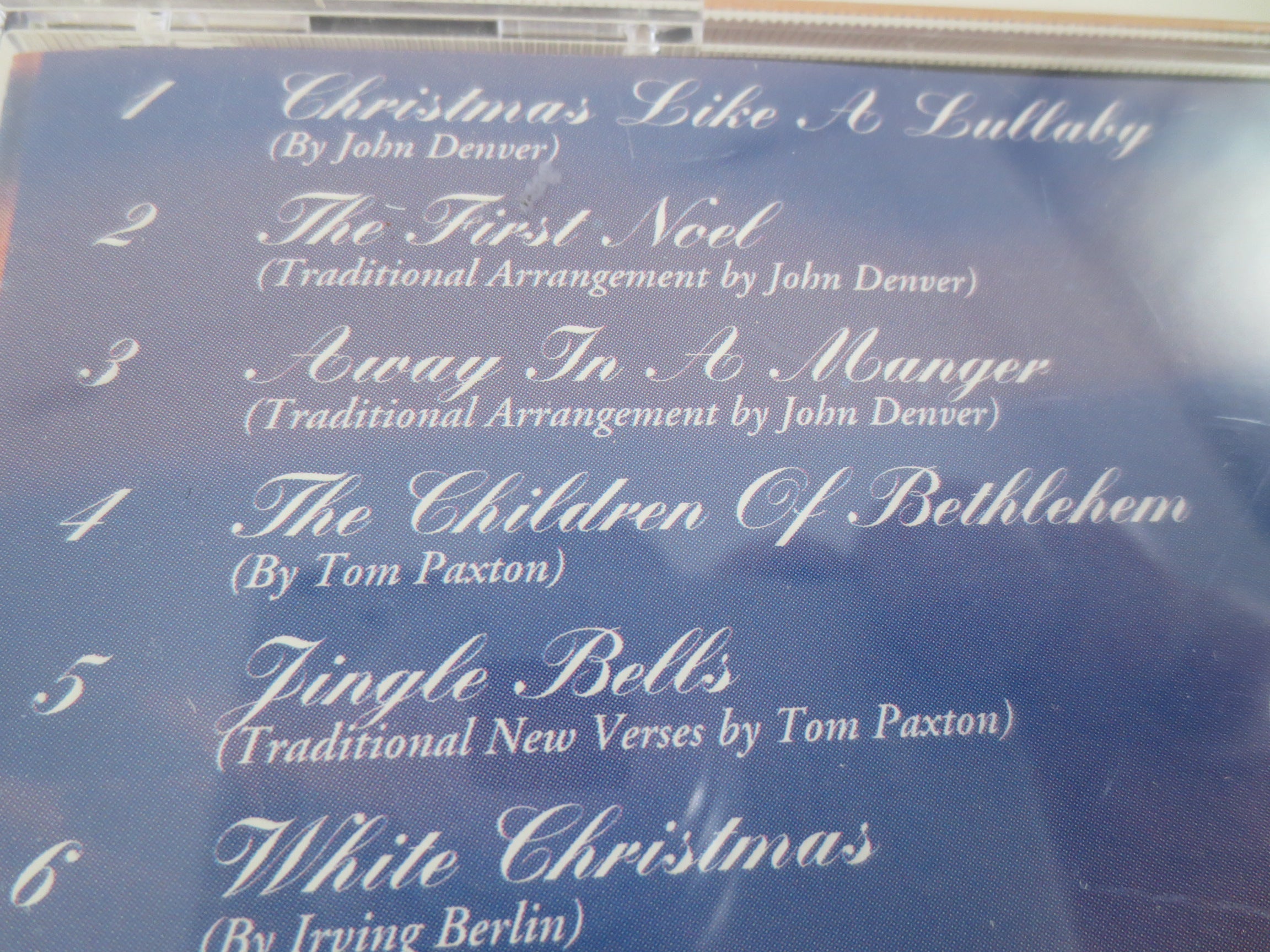 JOHN DENVER, CHRISTMAS Like A Lullaby, 1996 Compact Disc, Vintage Cd