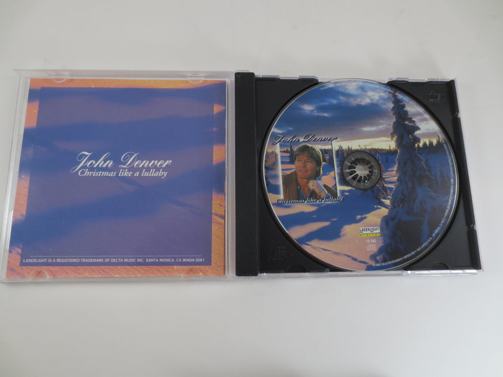 JOHN DENVER, CHRISTMAS Like A Lullaby, 1996 Compact Disc, Vintage Cd