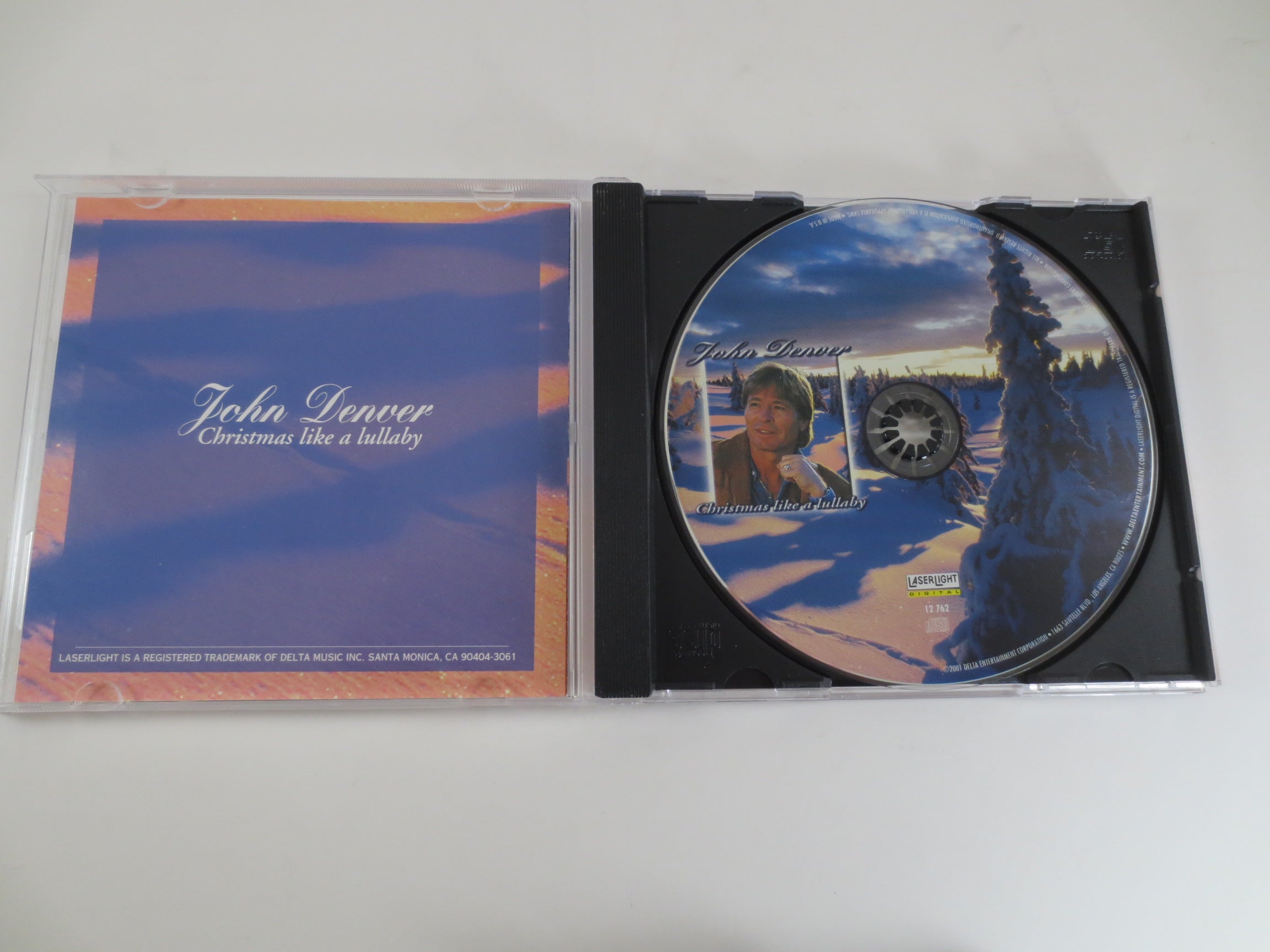 JOHN DENVER, CHRISTMAS Like A Lullaby, 1996 Compact Disc, Vintage Cd