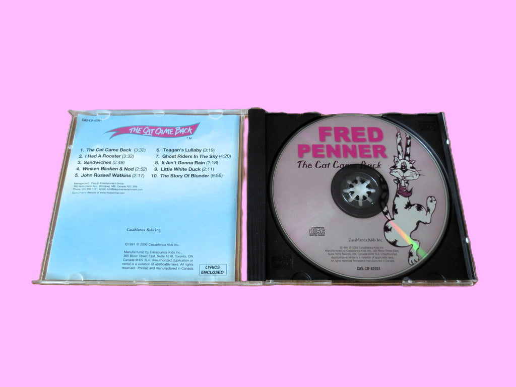 Fred Penner – The Cat Came Back (2000) CD