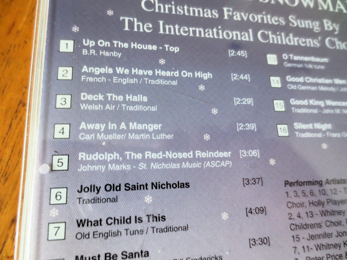 International Children's Choir – Frosty the Snowman (1992) CD