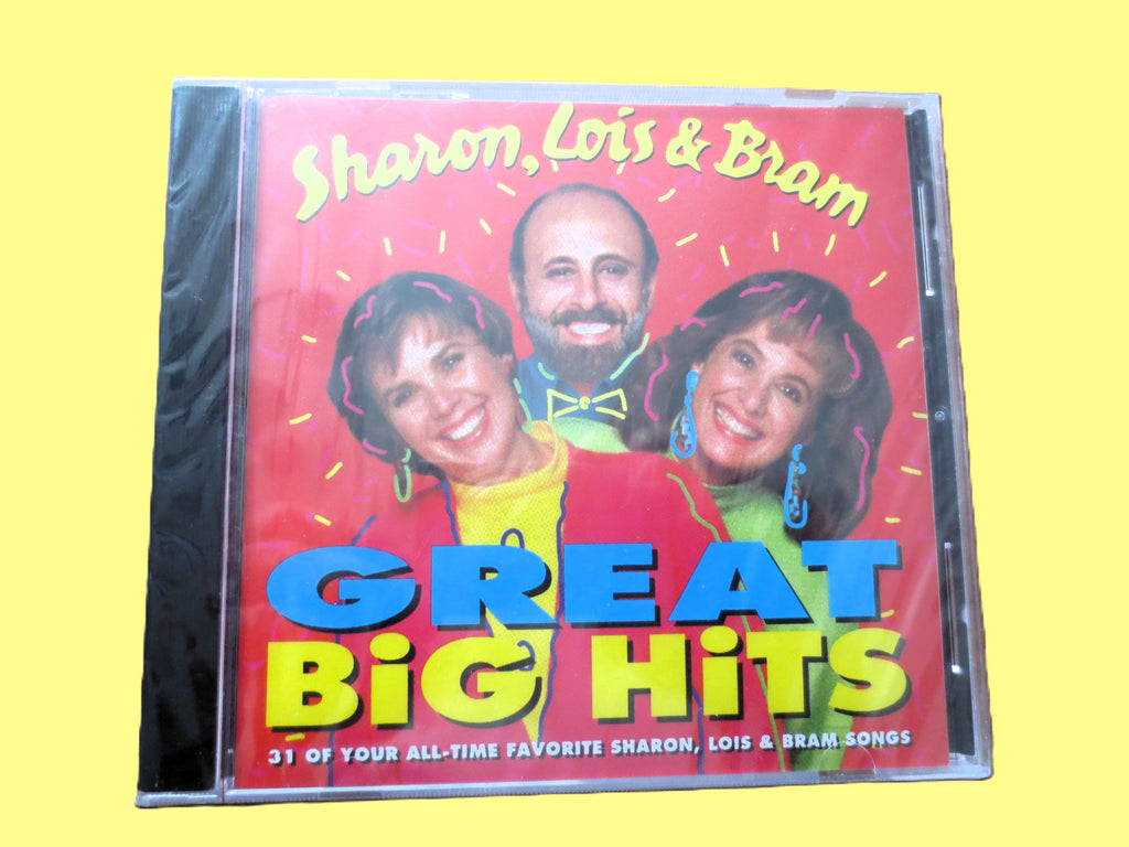 Sharon, Lois & Bram – Great Big Hits (1992) CD – Factory Sealed