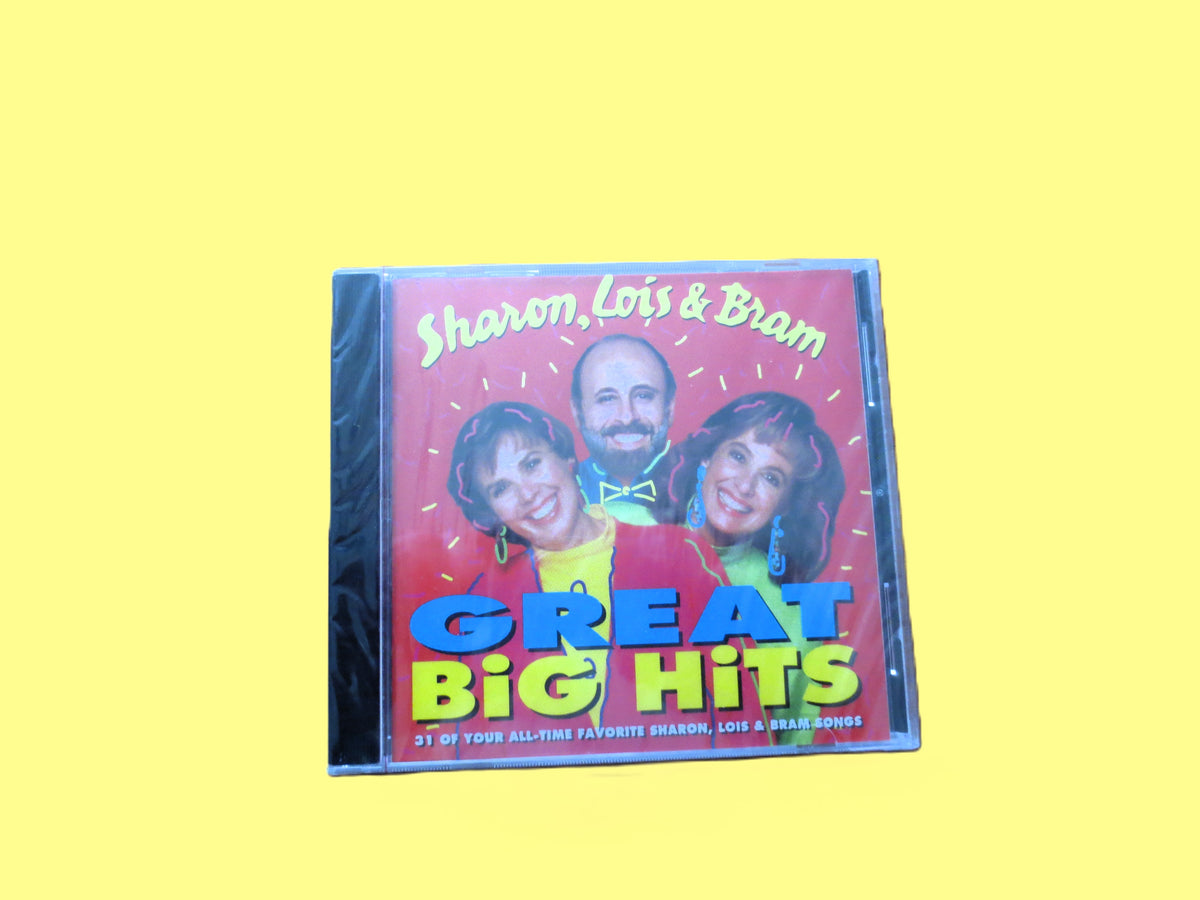 Sharon, Lois & Bram – Great Big Hits (1992) CD – Factory Sealed