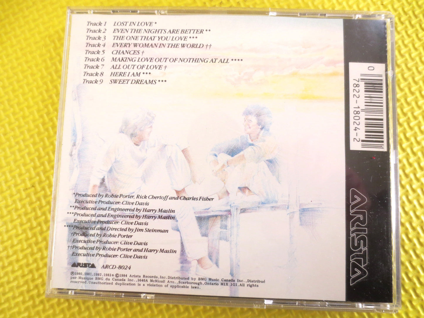 AIR SUPPLY, GREATEST Hits, Air Supply Cd, Air Supply Albums, Air Supply Hits, Air Supply Songs, Air Supply Music, Vintage Cd, 1983 Cd's