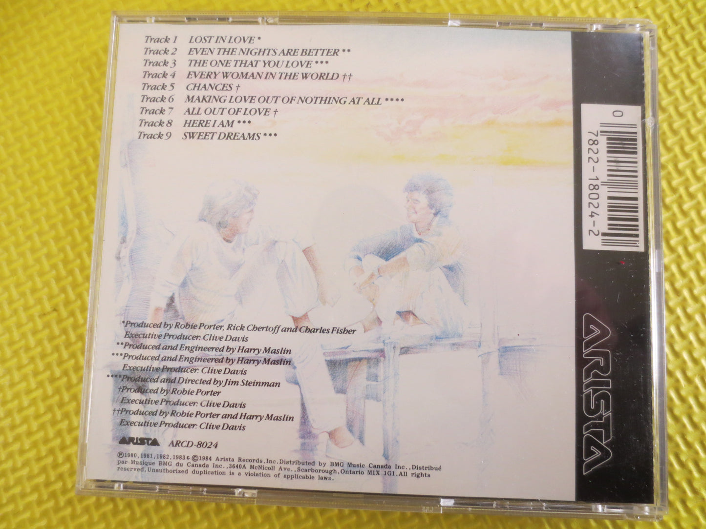 AIR SUPPLY, GREATEST Hits, Air Supply Cd, Air Supply Albums, Air Supply Hits, Air Supply Songs, Air Supply Music, Vintage Cd, 1983 Cd's