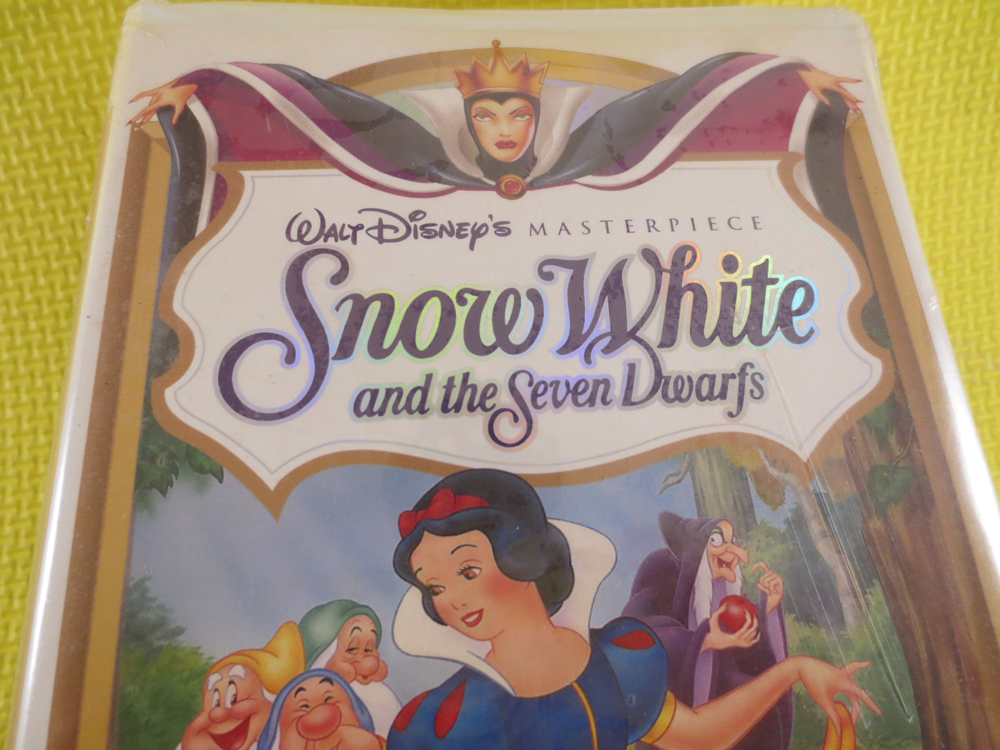 SNOW WHITE, Factory SEALED, Masterpiece Collection, Rare Vhs 1524, Debut Video, Walt Disney Vhs, Disney Classic Vhs, World of Disney Vhs