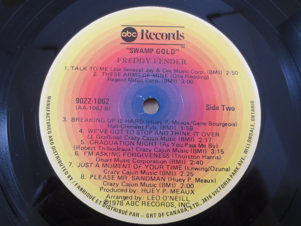 Freddie Fender – Swamp Gold (1978) Vinyl LP