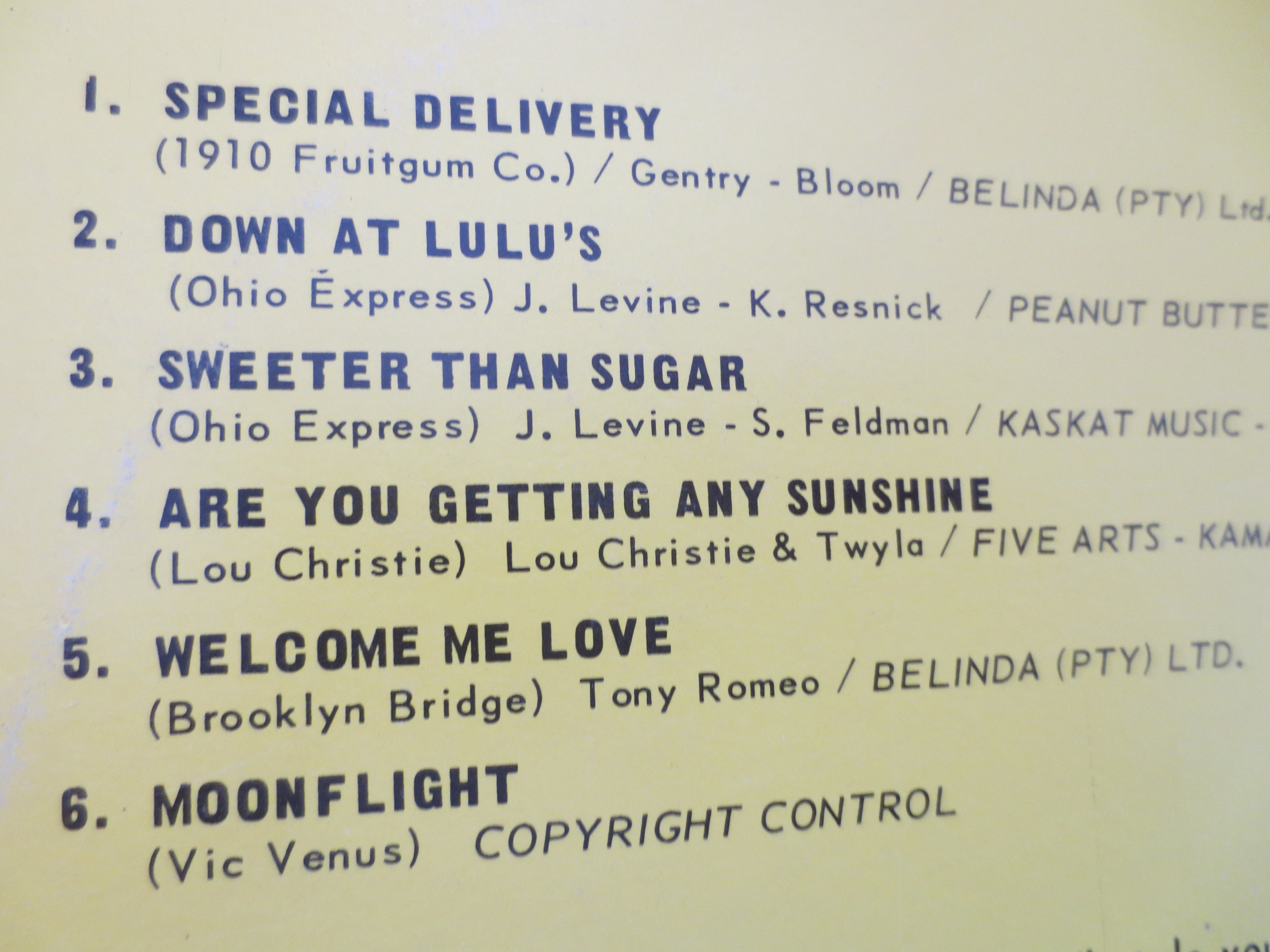 BUBBLE GUM Music, The NAKED Truth, Volume 2, Pop Music Record, Pop Music Album, Pop Music Lp, Rock Lp, Vinyl lp, 1969 Record