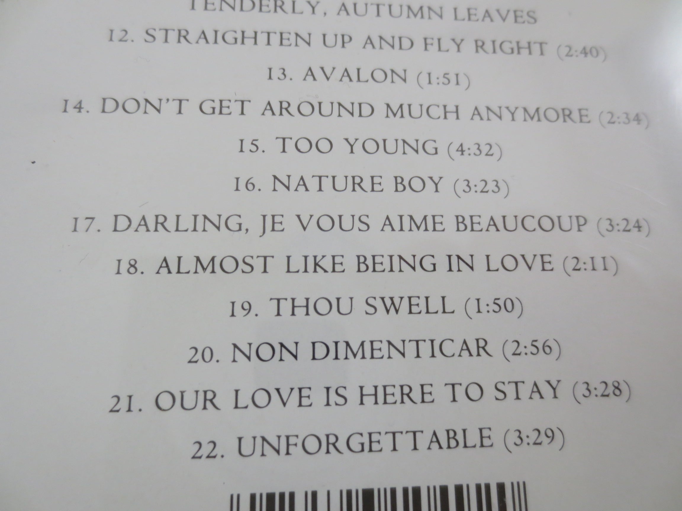 NATALIE COLE, Unforgettable, 1991 Compact Disc, Vintage Cd