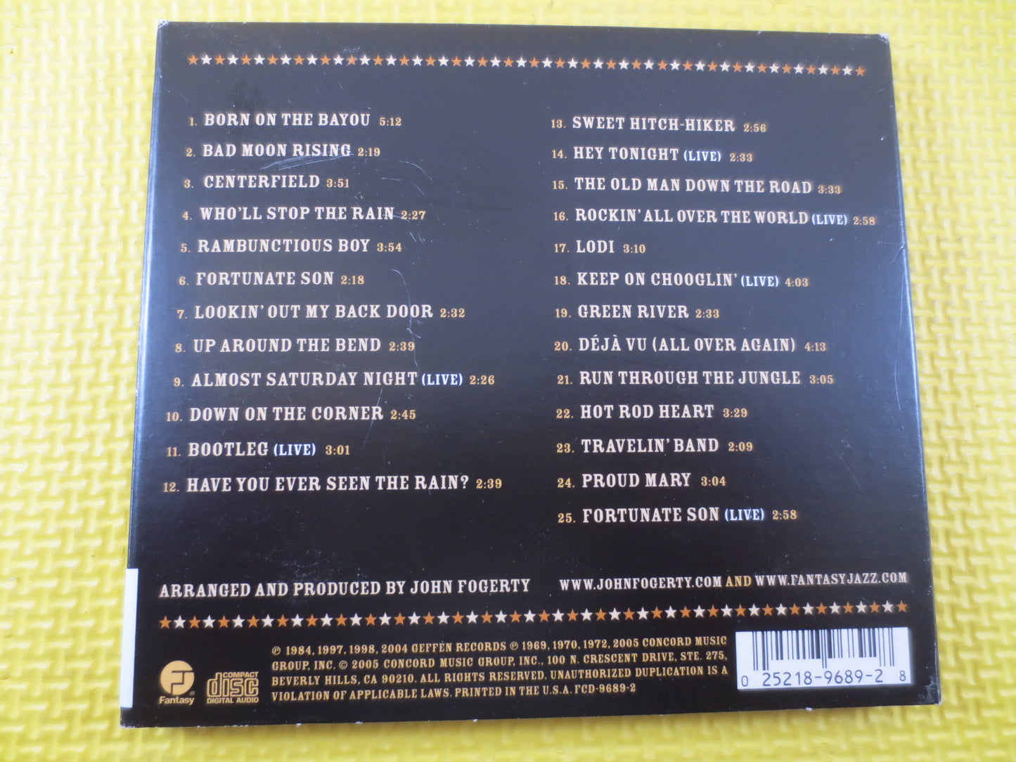 JOHN FOGERTY, Long Road HOME, John Fogerty Cd, Rock Cd, Rock Music Cd, Vintage Compact Disc, John Fogerty Lp, Vintage Cd, 2005 Compact Discs