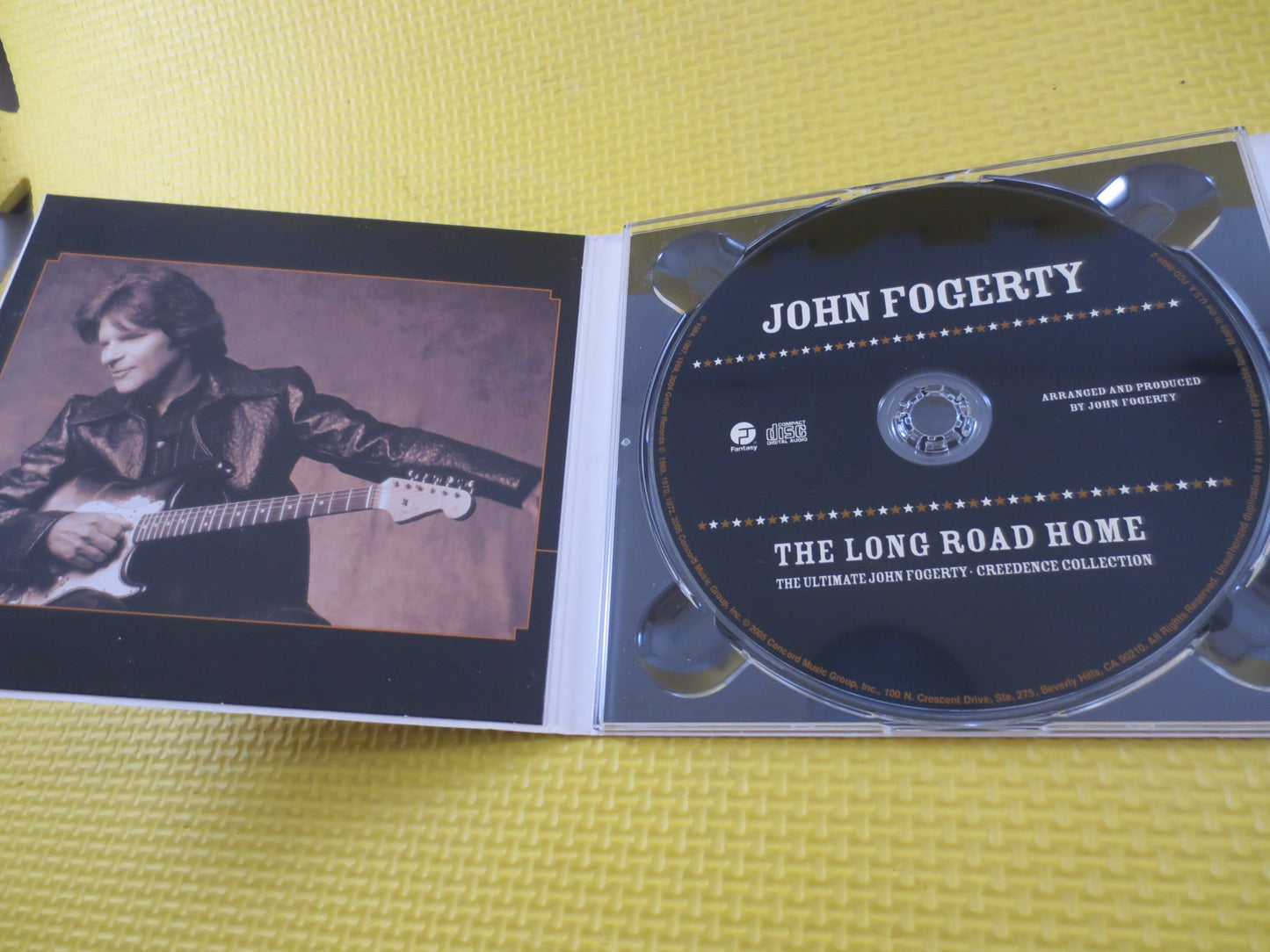 JOHN FOGERTY, Long Road HOME, John Fogerty Cd, Rock Cd, Rock Music Cd, Vintage Compact Disc, John Fogerty Lp, Vintage Cd, 2005 Compact Discs