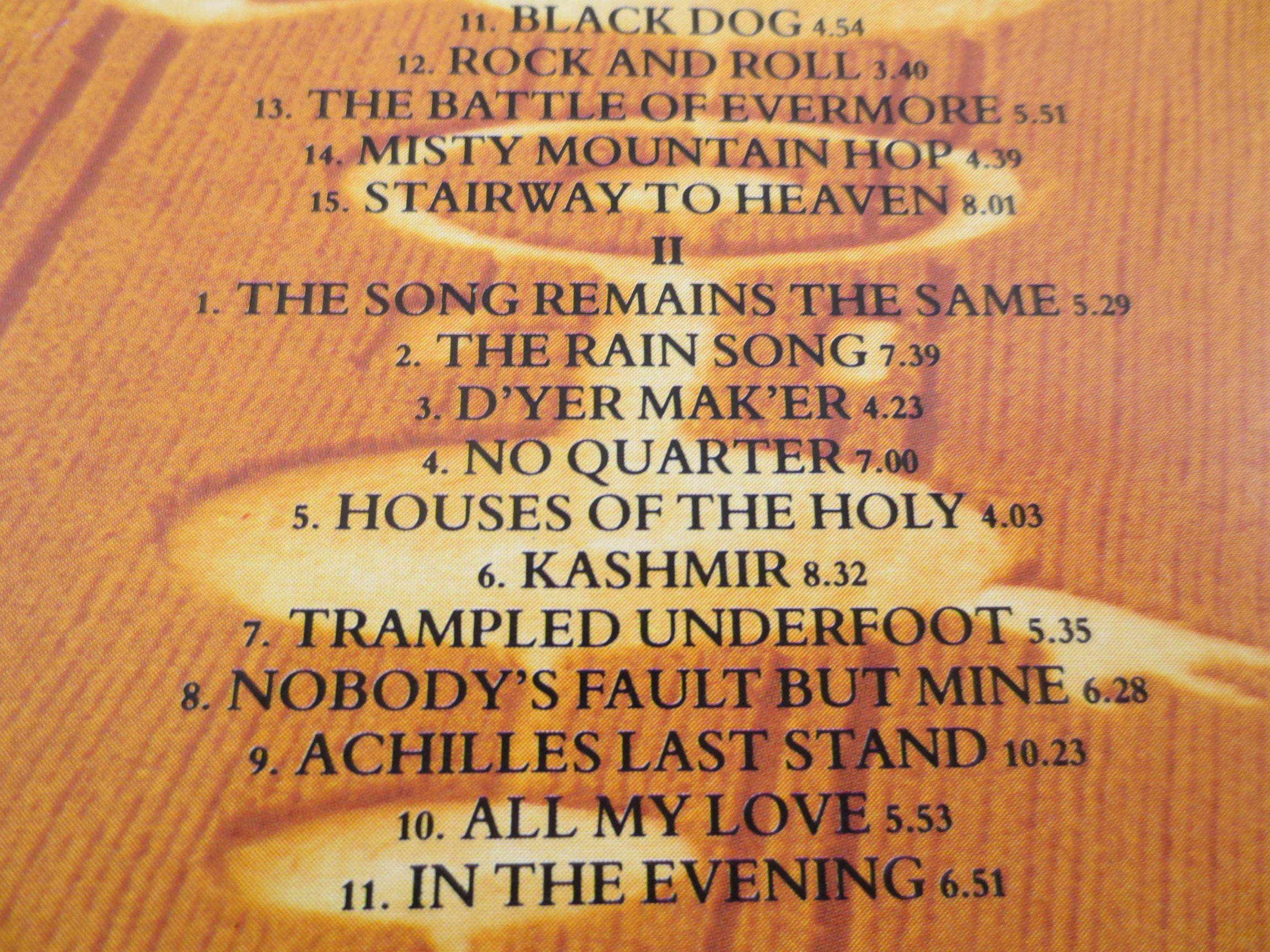 Led Zeppelin – Remasters Disc 2 (1990) CD