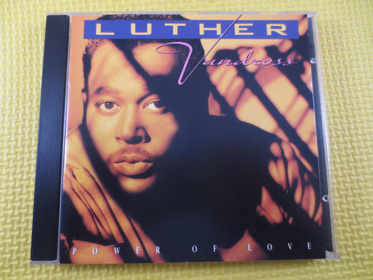 LUTHER VANDROSS, Power of LOVE, Luther Vandross Cd, Luther Vandross Hits, Luther Vandross Song, Blues Cd, Jazz Music Cd , Vintage Cd's, Cds