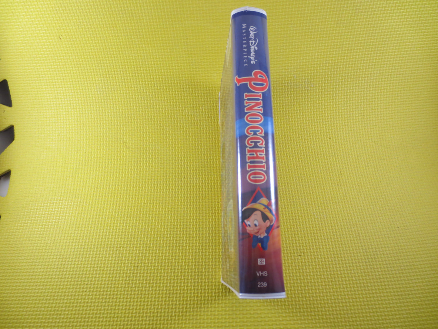 PINOCCHIO, MASTERPIECE Edition, Vhs #239, Walt Disney Movie, Walt Disney Vhs, Pinocchio Vhs, Pinocchio Film, Disney Movies,Pinocchio Cartoon