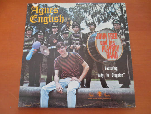 JOHN FRED, AGNES English, Garage Bands, John Fred Record, John Fred Album, John Fred Lp, Rock and Roll Album, 1967 Records