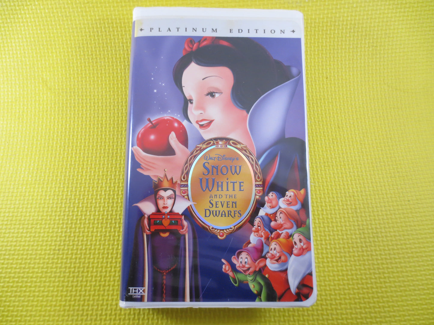 SNOW WHITE, PLATINUM Edition, Vhs #22253, Walt Disney Movie, Walt Disney Vhs, Snow White Vhs, Snow White Movie, Snow White Film, Kids Movie
