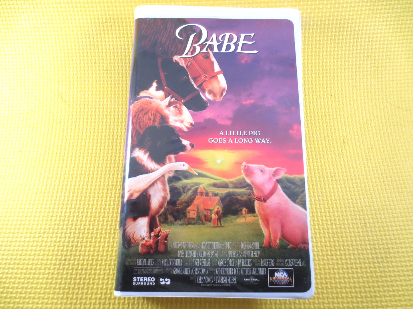 BABE Movie, BABE Vhs Tape, BABE, Babe Film, Rare Vhs 82453, Kids Video, Kids Vhs, Childrens Vhs, Classic Kids Vhs, Adventure Movie, Kid Film