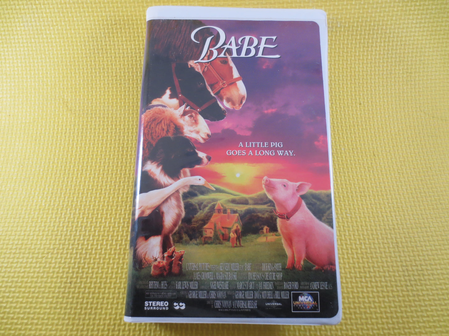 BABE Movie, BABE Vhs Tape, BABE, Babe Film, Rare Vhs 82453, Kids Video, Kids Vhs, Childrens Vhs, Classic Kids Vhs, Adventure Movie, Kid Film