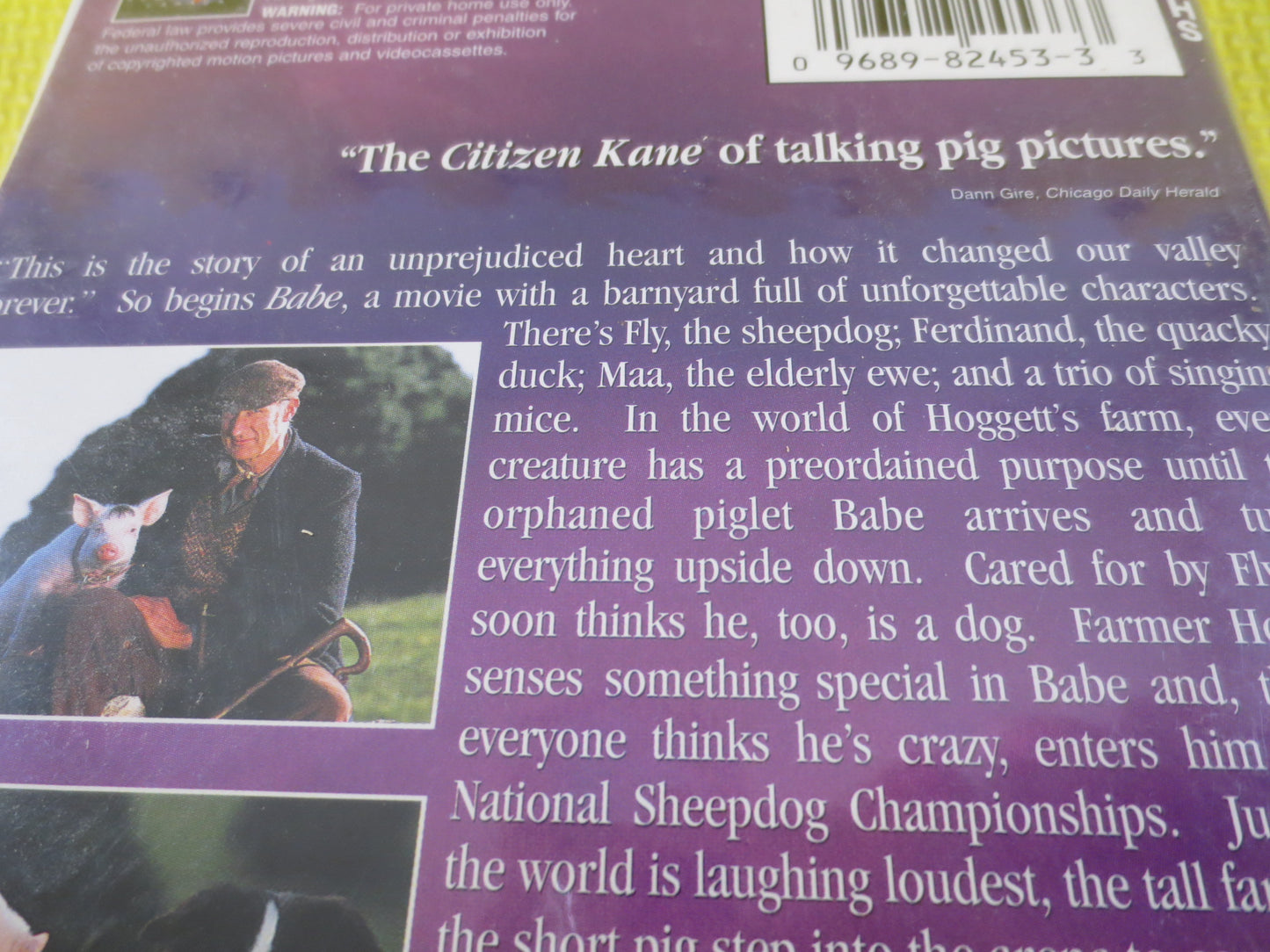 BABE Movie, BABE Vhs Tape, BABE, Babe Film, Rare Vhs 82453, Kids Video, Kids Vhs, Childrens Vhs, Classic Kids Vhs, Adventure Movie, Kid Film