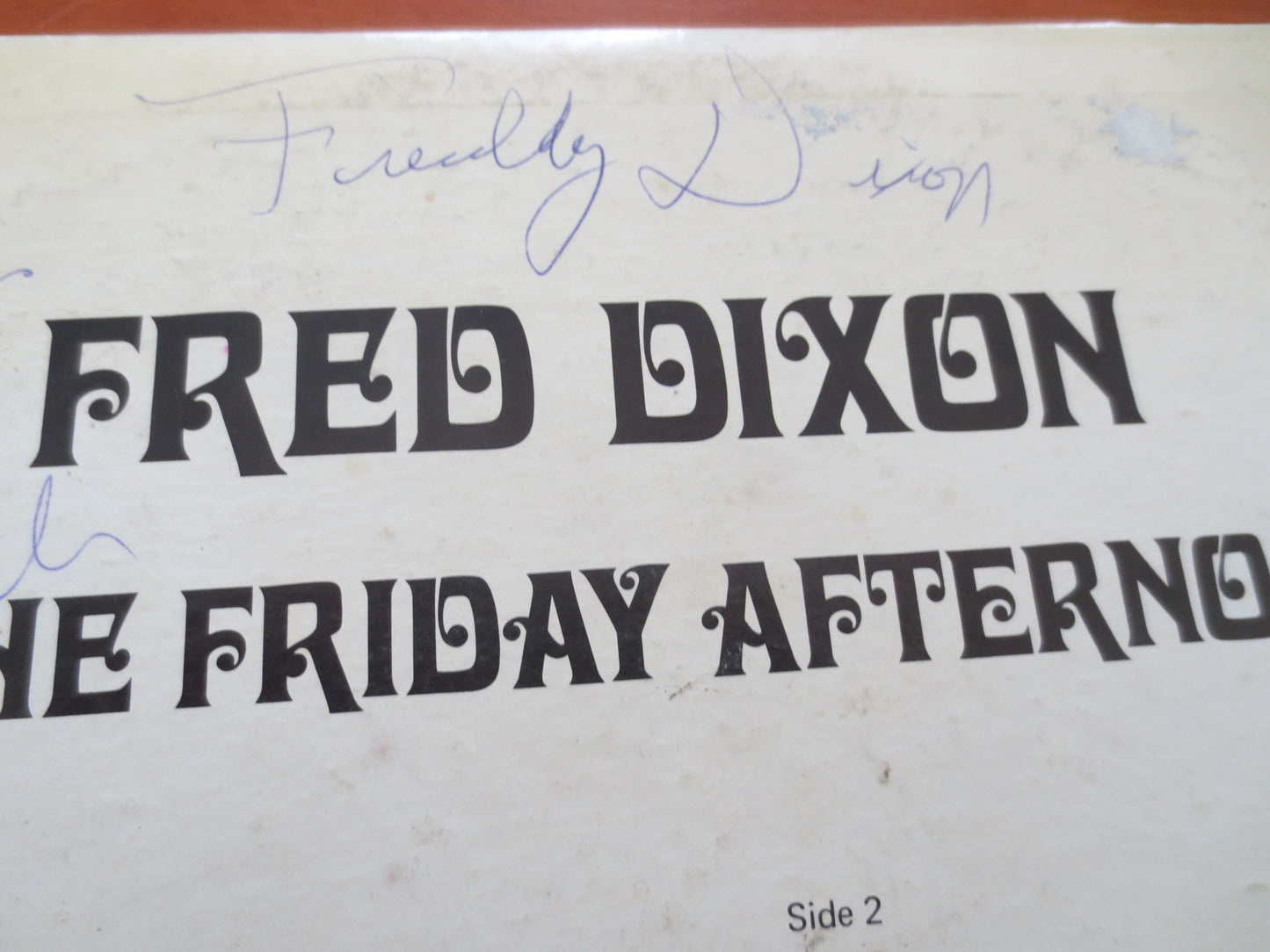 FRED DIXON, The FRIDAY Afternoon, Fred Dixon Record, Fred Dixon Album, Fred Dixon Lp, Vintage Vinyl, Vinyl Lp, 1973 Records