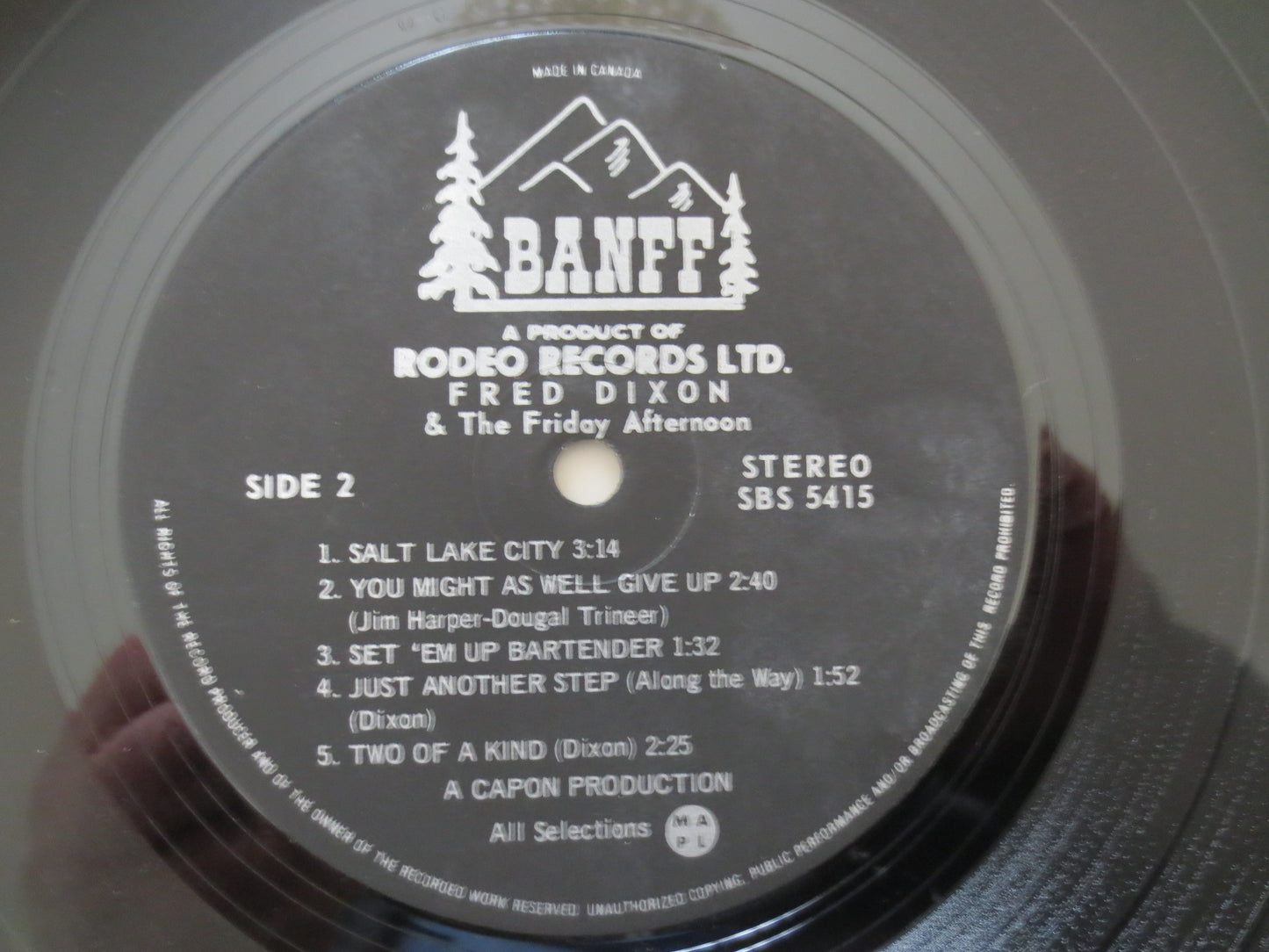 FRED DIXON, The FRIDAY Afternoon, Fred Dixon Record, Fred Dixon Album, Fred Dixon Lp, Vintage Vinyl, Vinyl Lp, 1973 Records