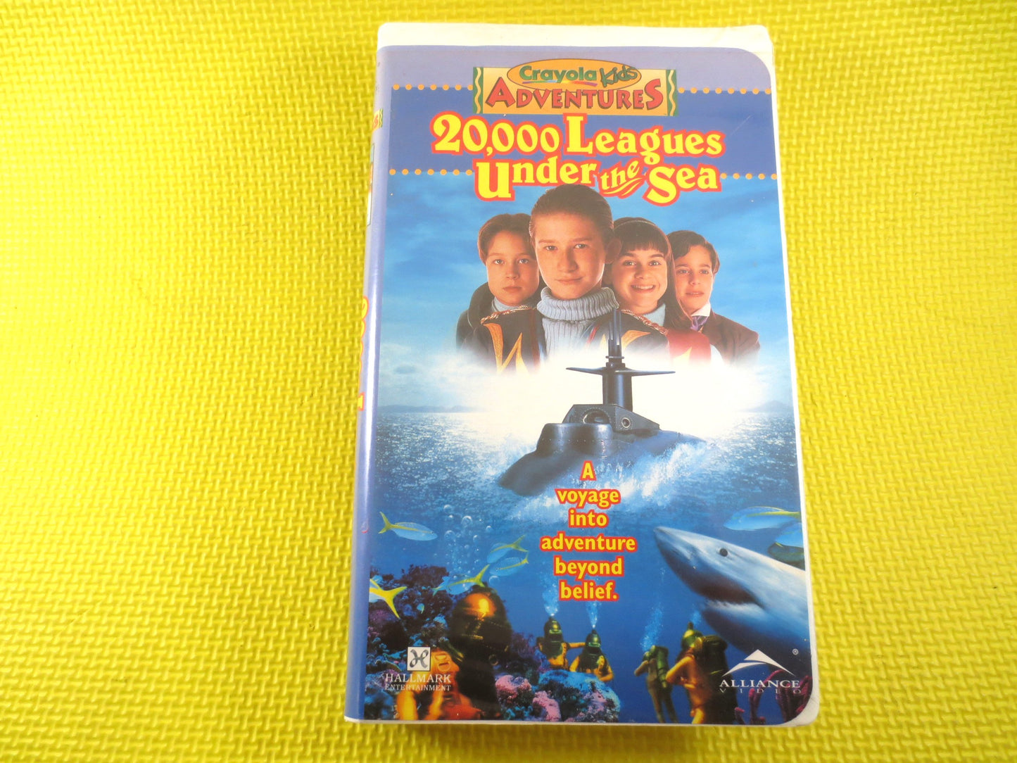 20000 LEAGUES Under the SEA, Rare Vhs 2362, CRAYOLA Kids, Kids Video, Kids Vhs, Children's Vhs, Classic Kids Vhs, Adventure Movie, Kid Movie