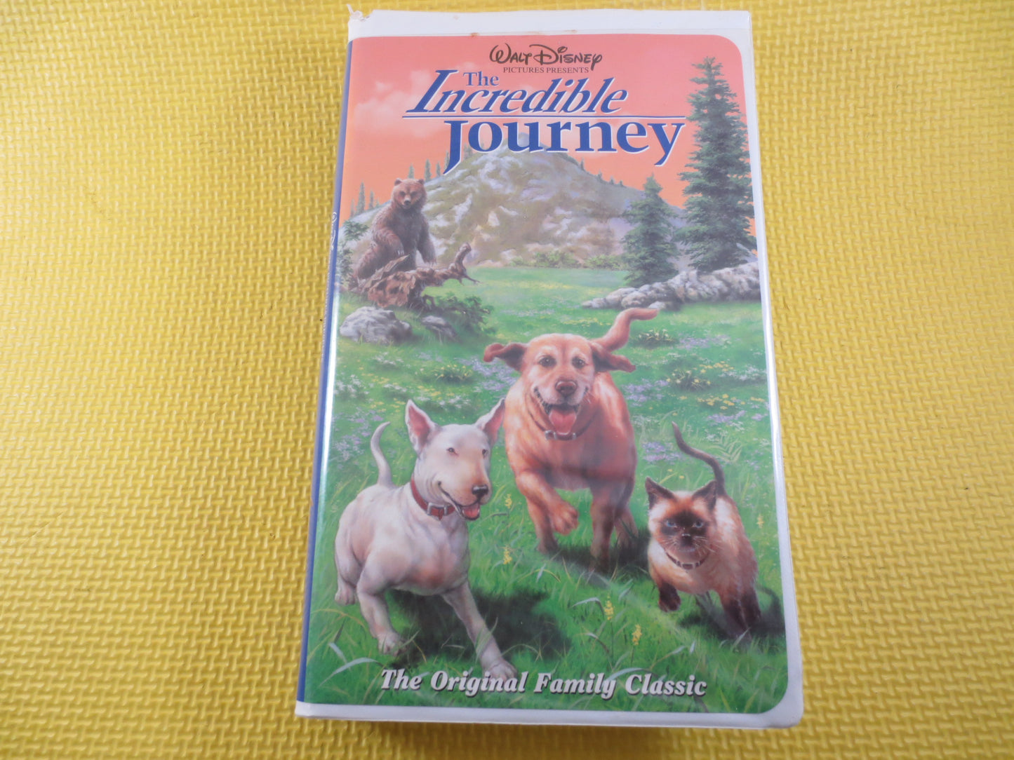 The INCREDIBLE JOURNEY, Rare Vhs 8562, DISNEY Video, Walt Disney Vhs, Incredible Journey, Vhs, Disney Classic Vhs, World of Disney, Disney