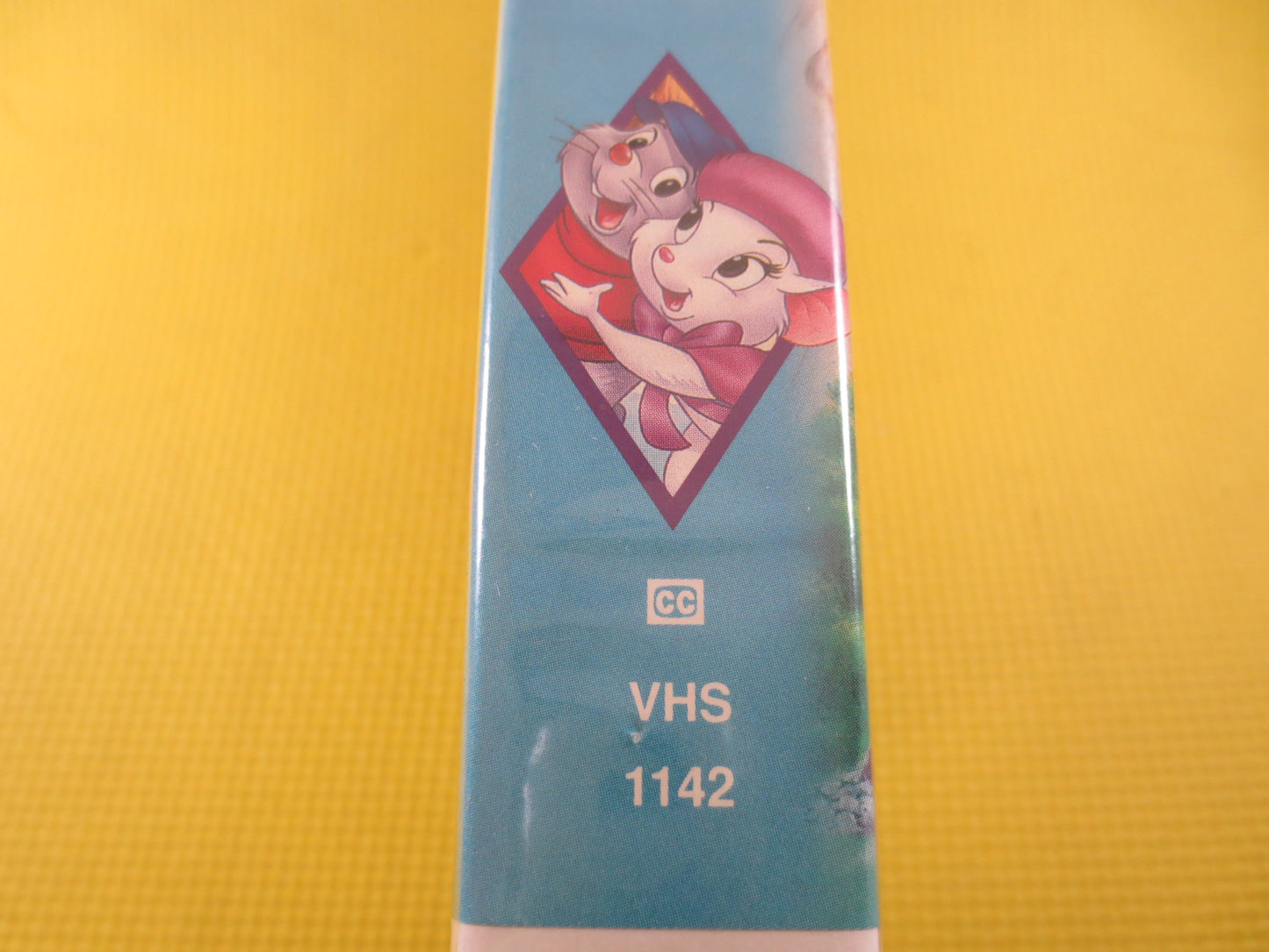 The RESCUERS, DOWNUNDER, Rare Vhs 1142, BLACK Diamond, The Rescuers Video, Walt Disney Vhs, The Rescuers Vhs, Disney Classic Vhs, Disney