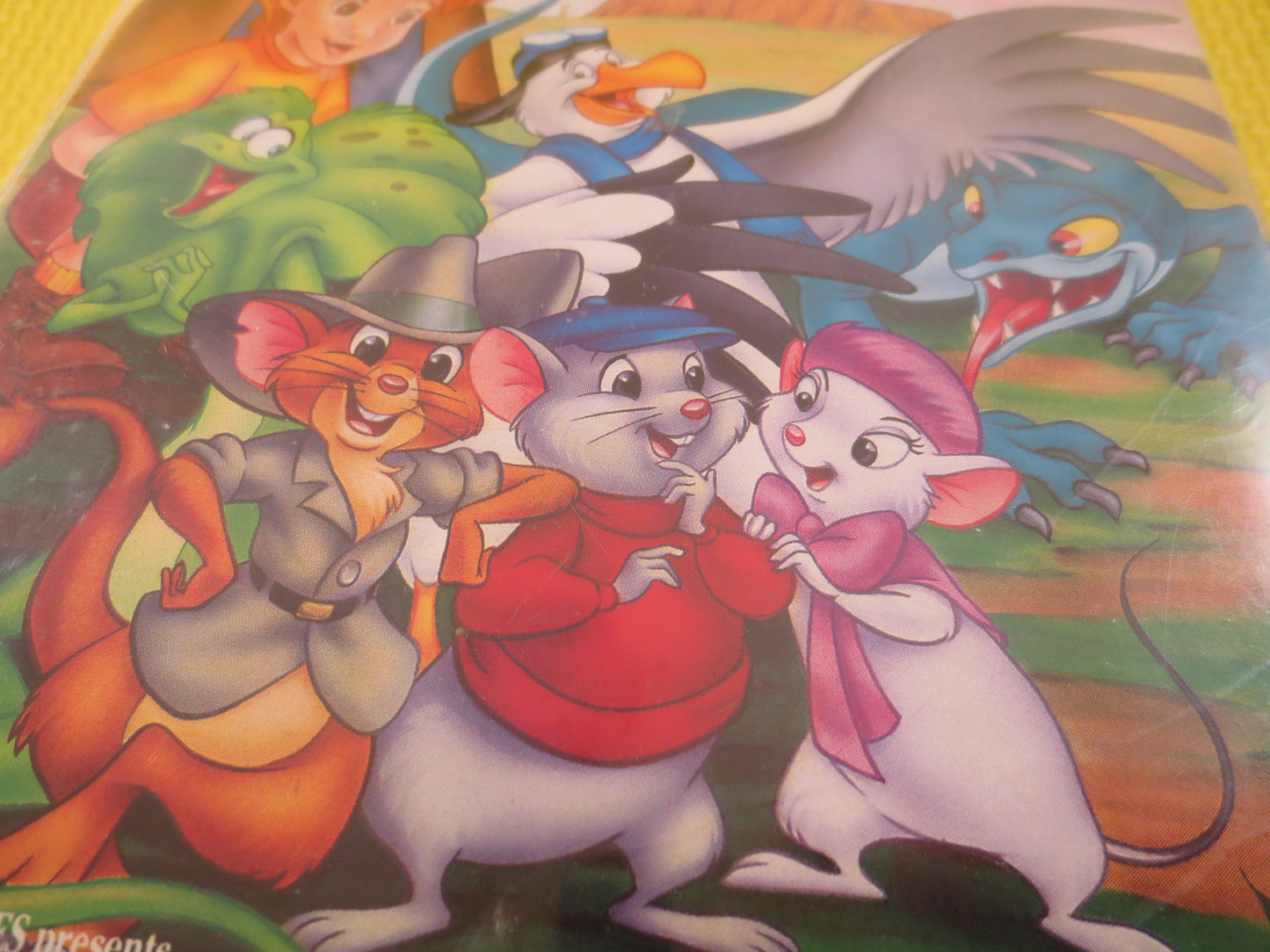 The RESCUERS, DOWNUNDER, Rare Vhs 1142, BLACK Diamond, The Rescuers Video, Walt Disney Vhs, The Rescuers Vhs, Disney Classic Vhs, Disney