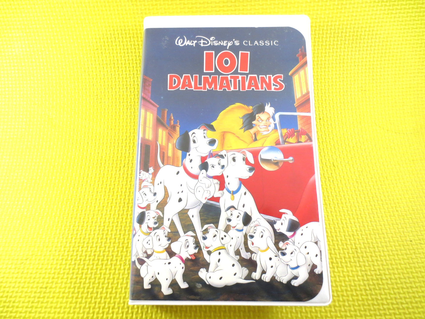 101 DALMATIANS, Black Diamond Edition, Rare Vhs 1263, 101 Dalmatians Video, Walt Disney Vhs, 101 Dalmatians Vhs, Disney Classic Vhs, Disney