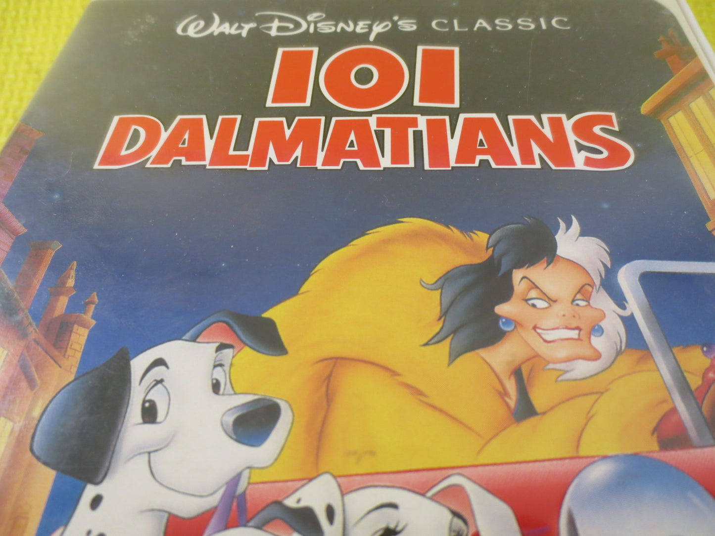 101 DALMATIANS, Black Diamond Edition, Rare Vhs 1263, 101 Dalmatians Video, Walt Disney Vhs, 101 Dalmatians Vhs, Disney Classic Vhs, Disney