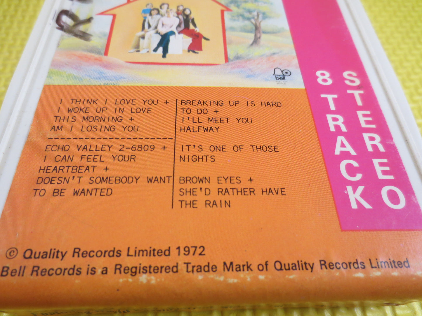 PARTRIDGE Family, 8 Track Tape, GREATEST Hits, Tapes, David Cassidy Tape, Pop Music Tape, 8 Track Cassette, Partridge Hits, 1972 8-Track