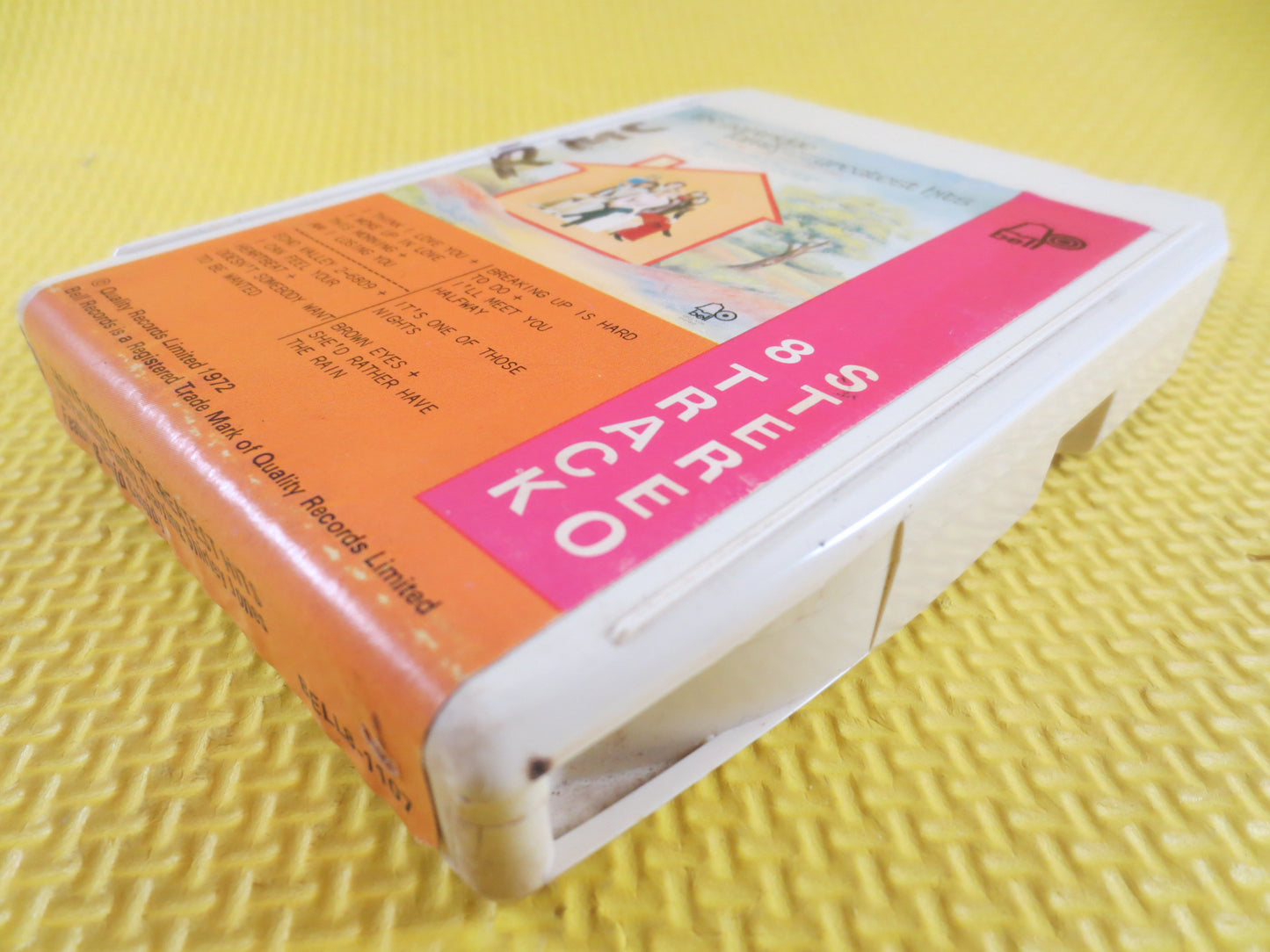 PARTRIDGE Family, 8 Track Tape, GREATEST Hits, Tapes, David Cassidy Tape, Pop Music Tape, 8 Track Cassette, Partridge Hits, 1972 8-Track