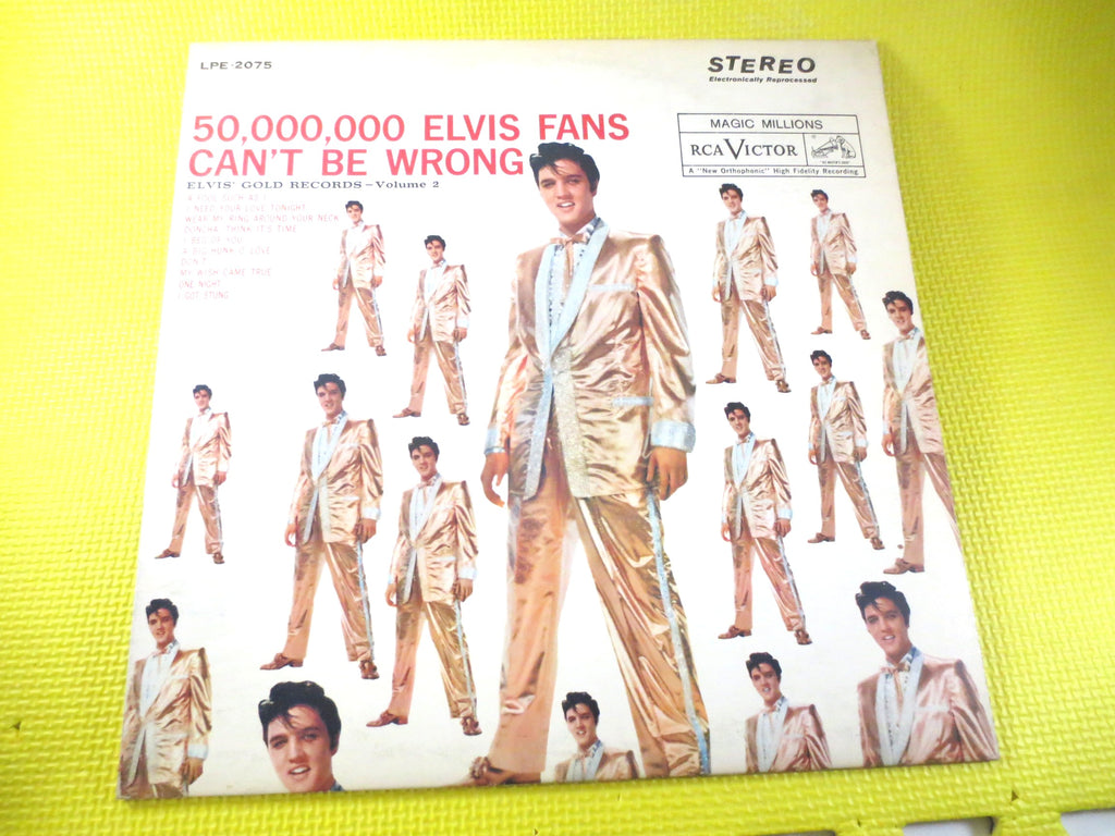 Elvis Presley – 50,000,000 Elvis Fans Can't Be Wrong: Gold Records Vol. 2 (1978) Vinyl LP