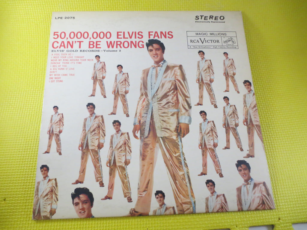 Elvis Presley – 50,000,000 Elvis Fans Can't Be Wrong: Gold Records Vol. 2 (1978) Vinyl LP