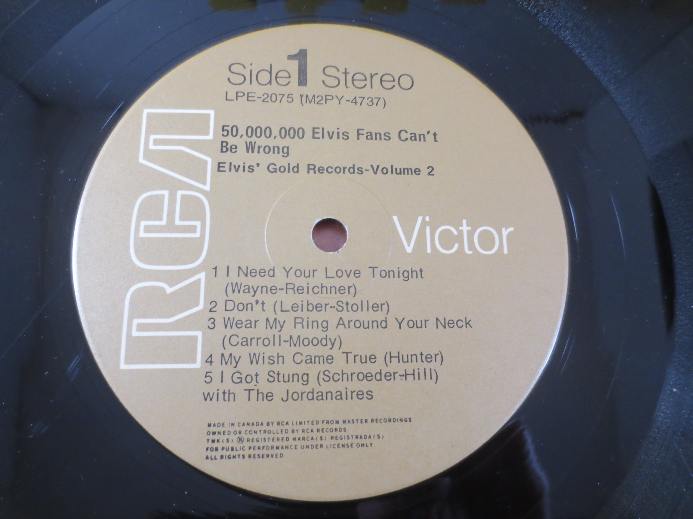 Elvis Presley – 50,000,000 Elvis Fans Can't Be Wrong: Gold Records Vol. 2 (1978) Vinyl LP